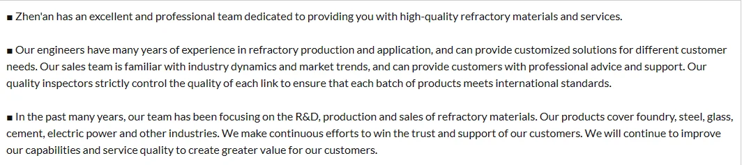 product-1-1 ZhenAn Refractories Co., Limited