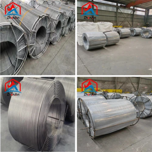 Solid Core Calcium Wire Solid Core Calcium Wire