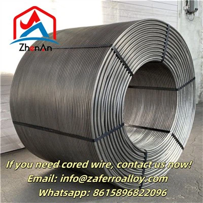 Pure Calcium Silicon Cored Wire